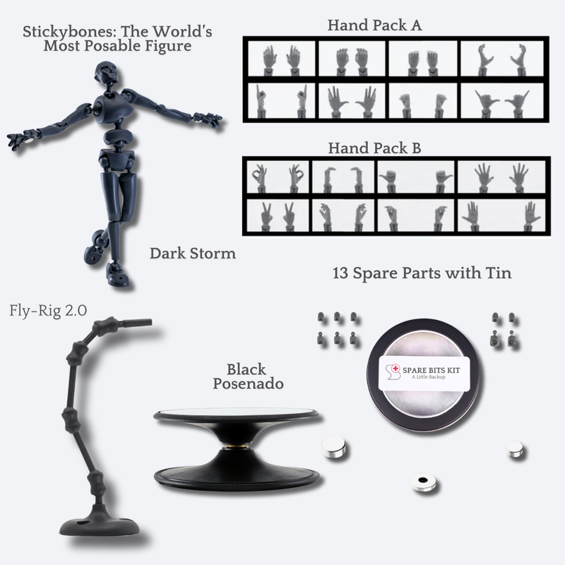 NEW!   The Pose-It-All Bundle! — Pre-Order (Ships with Pose Plate Restock)