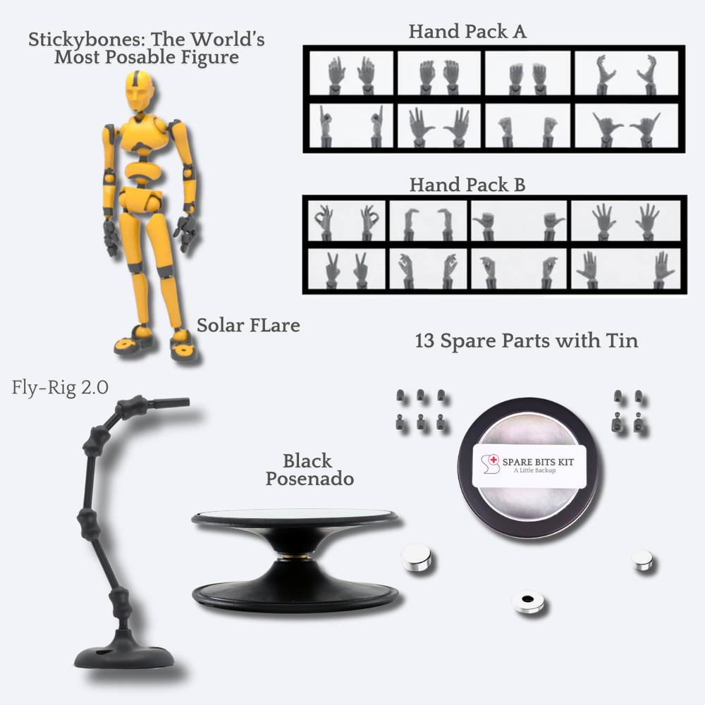 NEW!   The Pose-It-All Bundle! — Pre-Order (Ships with Pose Plate Restock)