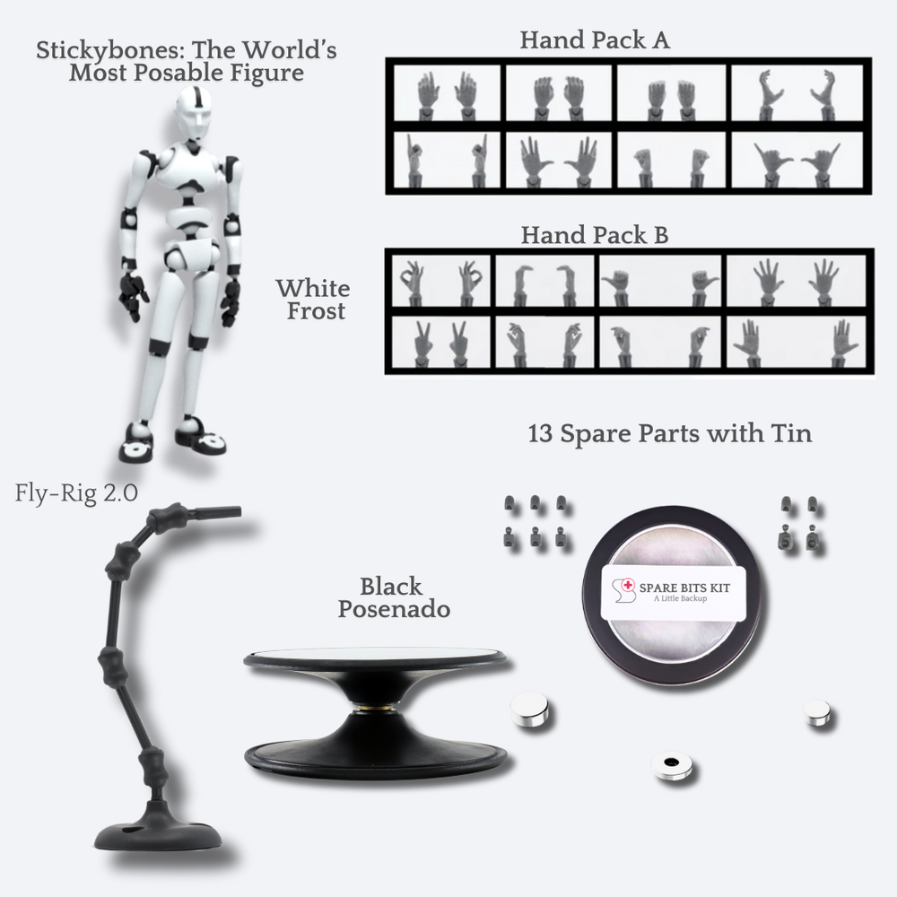 NEW!   The Pose-It-All Bundle! — Pre-Order (Ships with Pose Plate Restock)