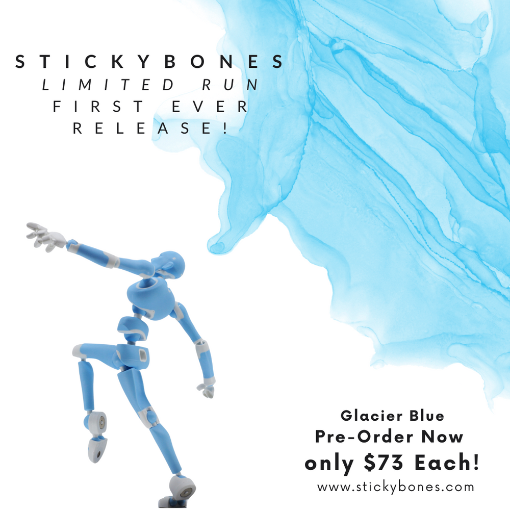 GLACIER BLUE Stickybones