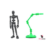 1 Stickybones & 1 Chroma-Key Green Fly-Rig